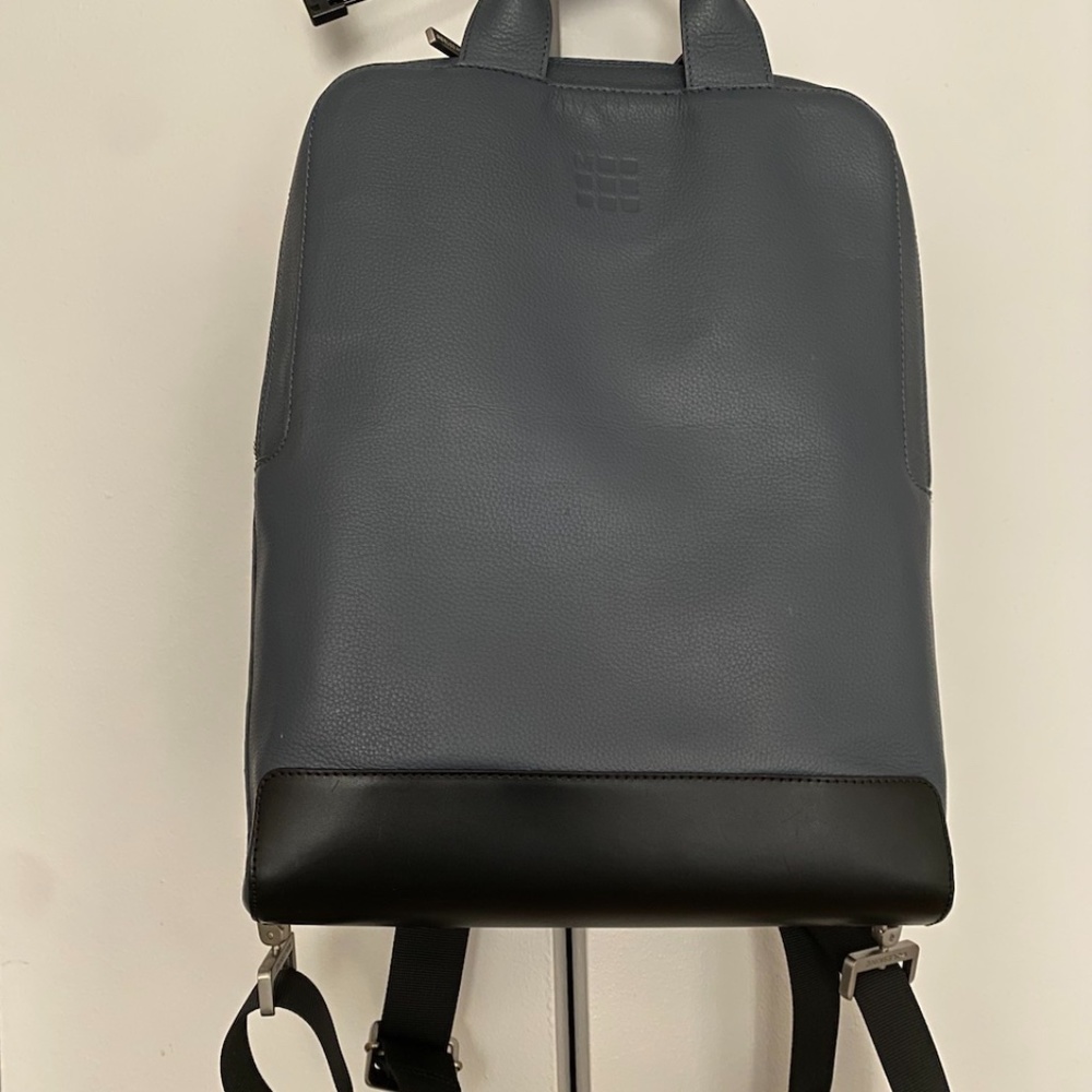 Moleskine leather backpack